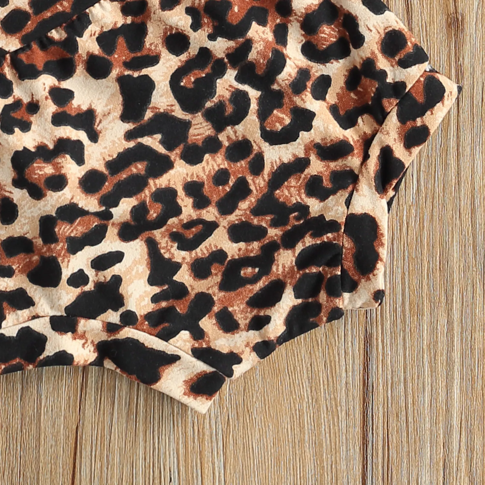2020-12-18 Lioraitiin 3Pcs Nastavite 0-24M Novorojenega Dojenčka Baby Dekle Poletje Oblačila večjih Črnih Romper Vrh Leopard Hlače Glavo