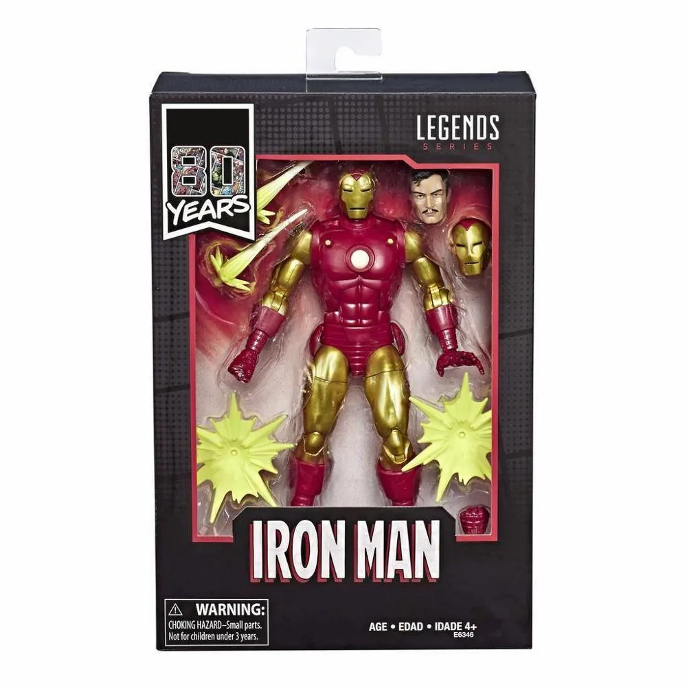 Novo V Polje Izvirne Marvel Legende 80. Obletnico Iron Man MK85 6