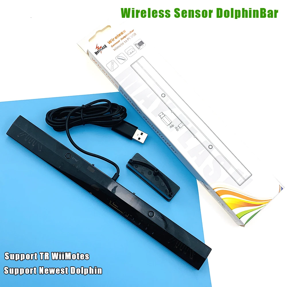 MayFlash Brezžični On/Off za Vklop Senzorja Dolphin Bar za Wii Remote Plus Upravljavca, Da za Windows za PC za Bluetooth