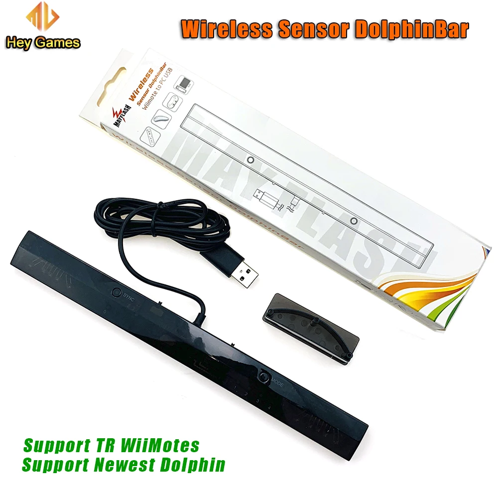 MayFlash Brezžični On/Off za Vklop Senzorja Dolphin Bar za Wii Remote Plus Upravljavca, Da za Windows za PC za Bluetooth