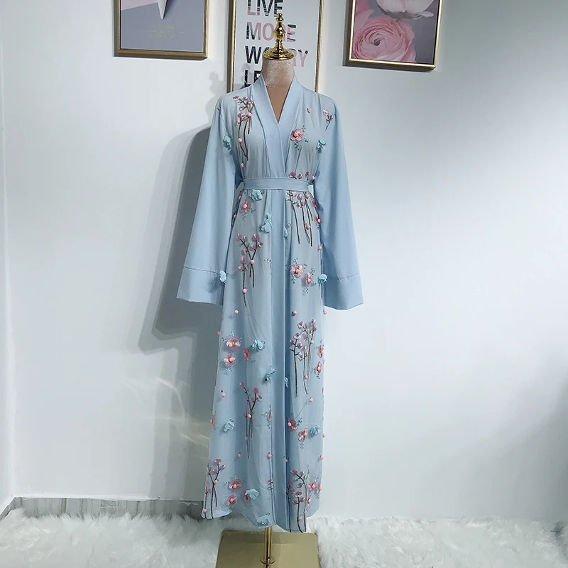 Kimono Muslimanskih Jopico Hidžab Obleko Turški Islamska Oblačila Abayas Za Ženske Caftan Dubaj Tam Kaftan Oman Haljo Djelaba Femme