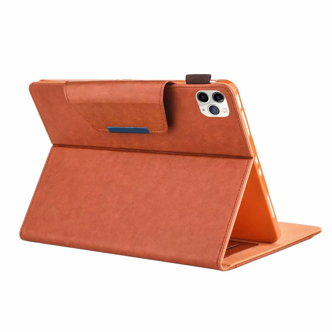Luksuzni PU Usnjena torbica za iPad 10.2 Zraka 1 2 3 4 Mini 5 Pro 9.7 10.5 11 Inch Magnetni Denarnice Stojalo Zajema Coque z Reže za Kartice
