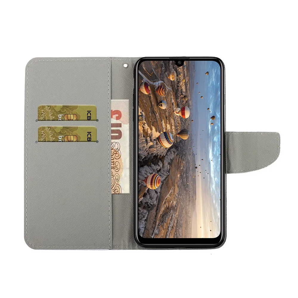 Za Huawei P Smart 2020 Denarnice Reža za Kartico Telefon Primeru Za Huawei Y5 2018 Nova 6SE Luksuzni Magnetni Usnja Flip Cover Coque