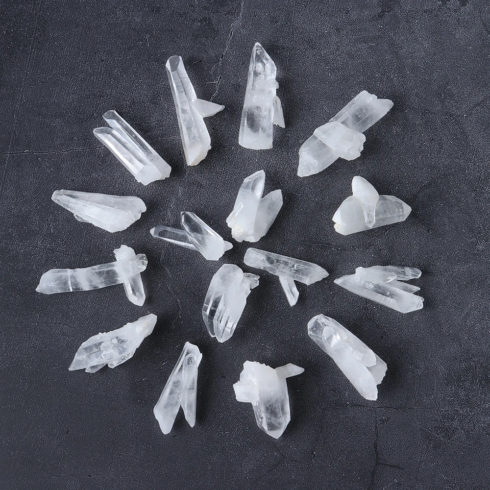 50 g Naravne crystal Dosegljivi Jasno, Kremen gruče Mineralnih Osebkov DIY Gemstone Nakit Darila Dekor