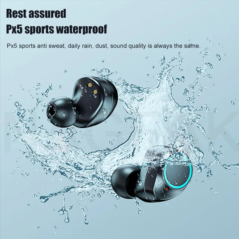 TWS Slušalke Brezžične Slušalke Športne Slušalke IPX4 Nepremočljiva Čepkov HD Stereo Slušalke Bluetooth Slušalke Z Mikrofonom