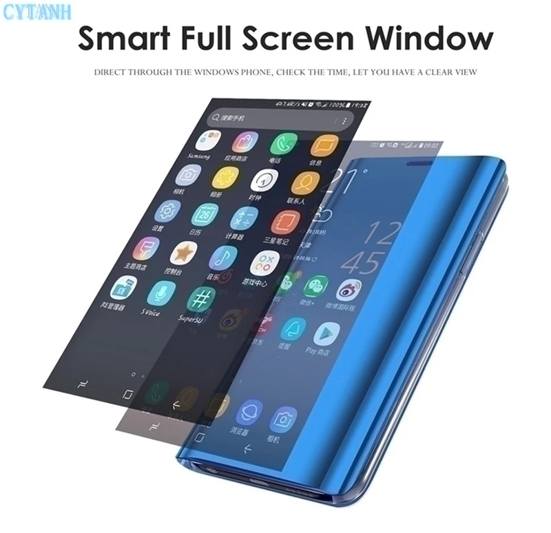 Ogledalo Flip Smart Primeru Za Huawei Mate 10 Pro 6.0