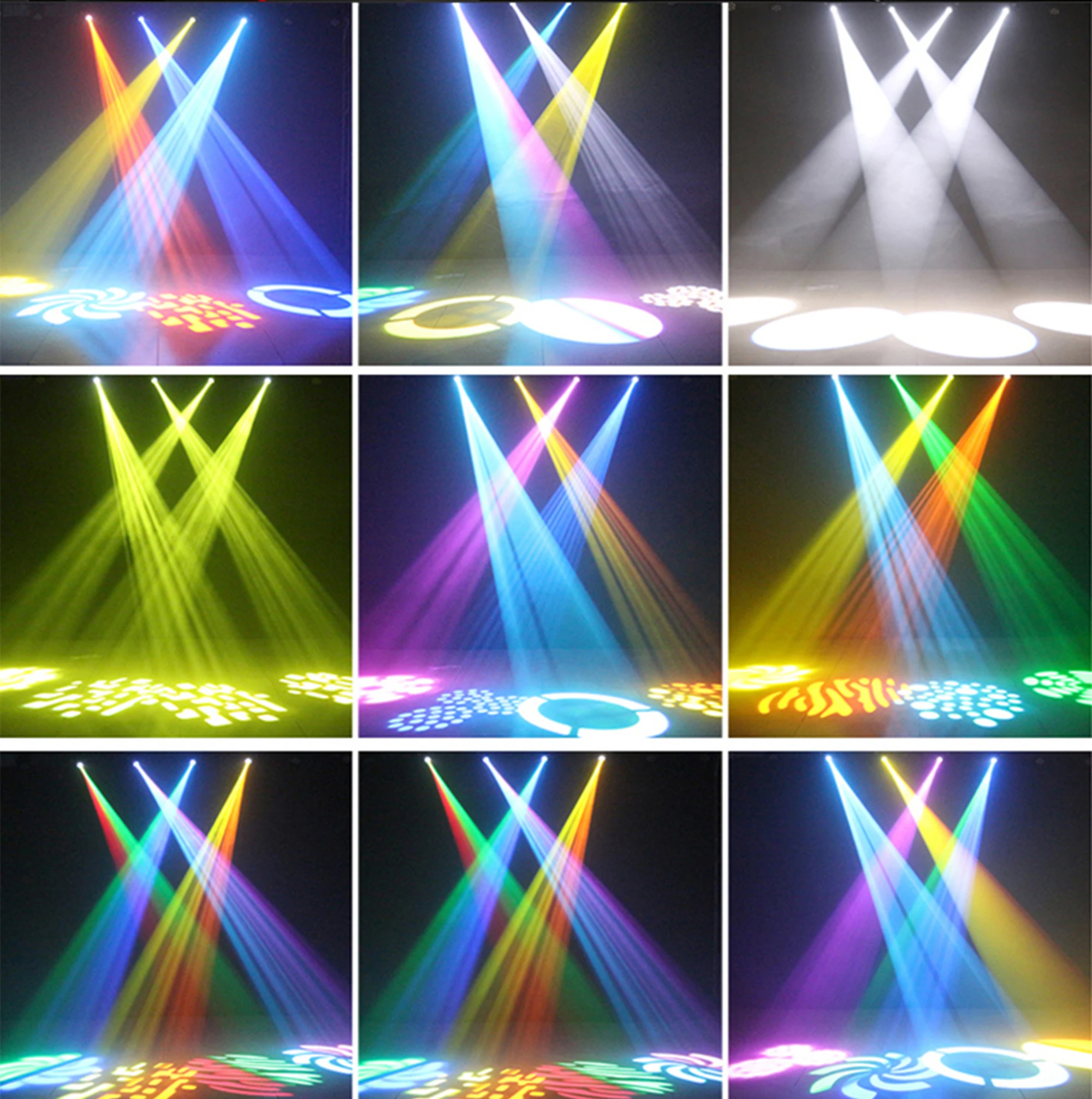 Mini Gibljive Glave Luči 60 W LED Liro Pozornosti DMX 512 Kontrola DJ Disco Show Bar, nočni klub Home Music Party