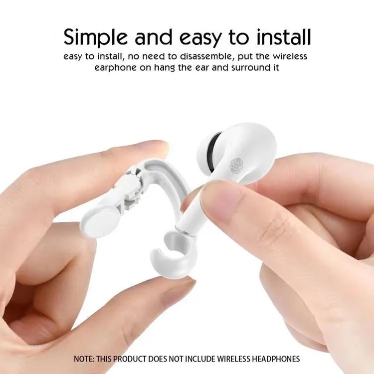 Bluetooth Slušalke silikonski držalo za uho za airpods 1/2 Pro earpods Zanke Sponko za Slušalke Ear Kavljem Zamenjava Slušalke Pribor