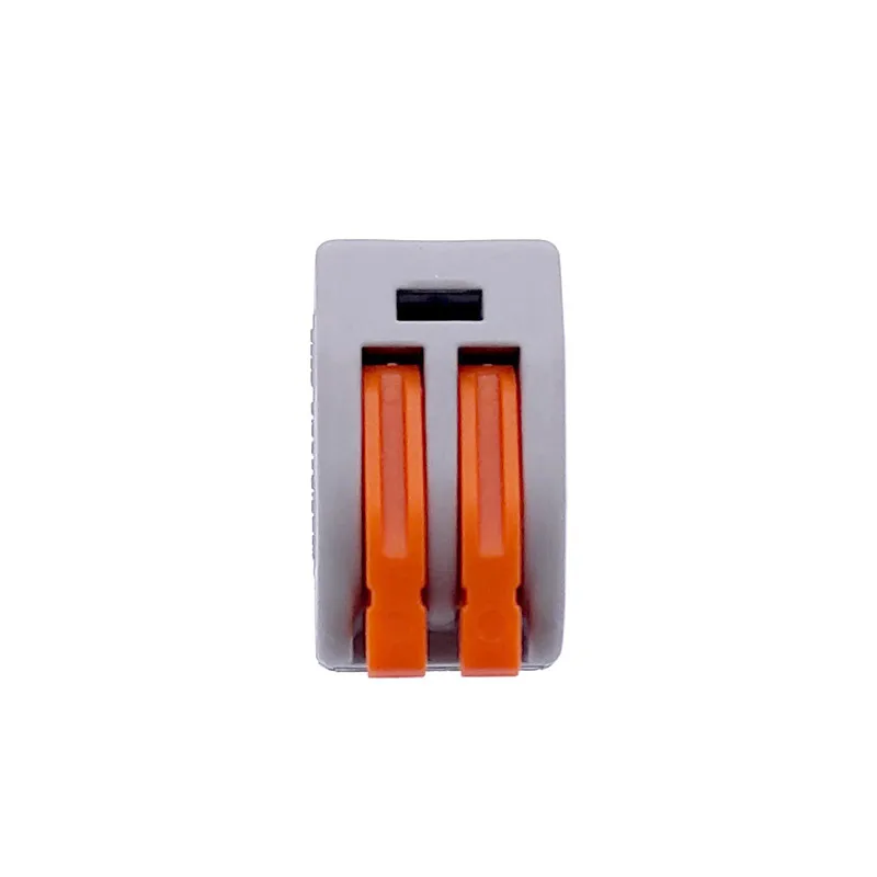 10pcs PCT-212 2 luknjo večnamensko žico priključek quick connector priključek lahko priključite 0.75-2.5mm2 trde žice,