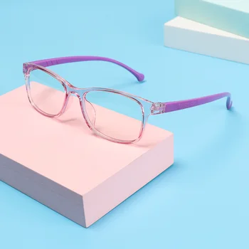 1PC Anti-modra Otroci Očala Fantje Dekleta Prenosni Ultra lahek Okvir Računalnik Zaščita Oči Očala Vision Care Očala