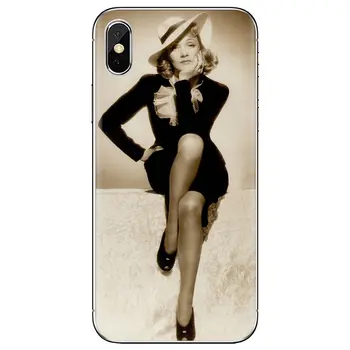 Za iPhone, iPod Touch 11 12 Pro 4 4S 5 5S SE 5C 6 6S 7 8 X X X X XR XS Plus Max 2020 Marlene Dietrich Blue Angel Pribor Pokrov