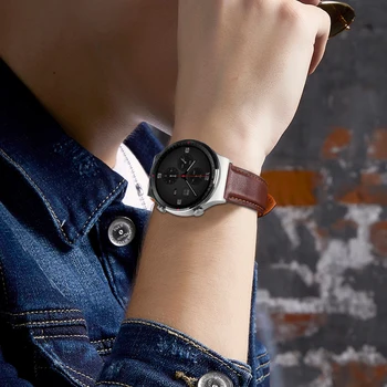 Hitro Sprostitev Usnje jermenčki Watch Pribor Za Huawei band 6 Samsung Galaxy SEIKO Watch Trak Active2/3 Watch Zapestnica
