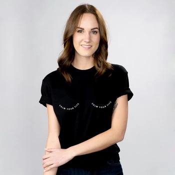 Miren Svoje Joške Black Unisex T-Shirt Smešno Ženskah Boobies, Grafični Slogan Tee Vrh Nove Modne Ulice Slog Prevelik Feminizma Tshirt