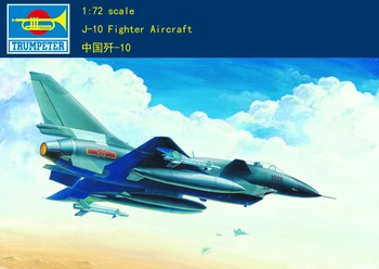 Trobenta 01611 1:72 Kitajska J-10 Raptor borec Sestavljanje modela