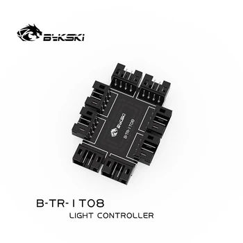 Bykski A-RGB Hub / Splitter 1 do 16 Converter Razširite Vrata / Glava Podaljšanje / Za 3PIN 5V LED Trak / RGB Adapter