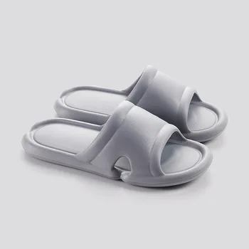 Siva srčkan open toe dame sandali in natikači LD012-4589