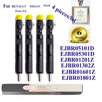ORLTL EJBR05301D EJBR01201Z EJBR05101D Dizelski Motor Injektor za RENAULT CLIO FORD, NISSAN 4 kos/veliko
