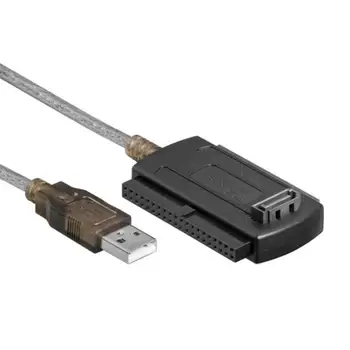 3in1 USB 2.0 IDE, SATA PASOV 5,25 S-ATA 2.5 3.5-Palčni Trdi Disk HDD Kabel za RAČUNALNIK Prenosni Računalnik, Pretvornik Kabel