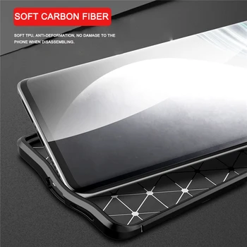 Za Samsung Galaxy A52 Mehki Silikonski Primeru A52 Liči Teksturo Zaščitna Telefon Odbijača Pokrov