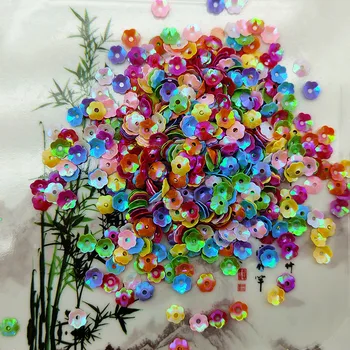 10g Zvezde, Ljubezen Cvetnih listov, Slive Črke, Cvet Obliko, Multi-Color Sequins Uporablja za DIY Šivanje Poročne Obrti Pripomočki na Debelo