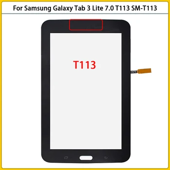 Novo T113 LCD zaslon na Dotik Za Samsung Galaxy Tab 3 Lite 7.0 T113 SM-T113 LCD-Zaslon, Zaslon na Dotik, Plošča Računalnike Zamenjajte Senzor
