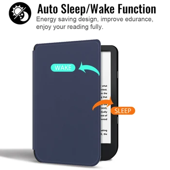 Za Kobo Nia Odslej 2020 PU Ebook Smart Cover Odslej Kože Lupini Lightweigh Auto Sleep Funda Capa