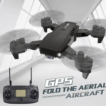 5G K68 GPS Brnenje 6K HD Dual Camera WiFi FPV širokokotni Strokovno Zložljive Quadcopter Let 15 Min RC Helikopter Dron Igrača