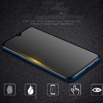 Exunton Screen Protector za Huawei Honor 8A Pro 8C 8X Max 8 Mat Motnega, Kaljeno Steklo za Čast 8 Lite Anti-fingerprint