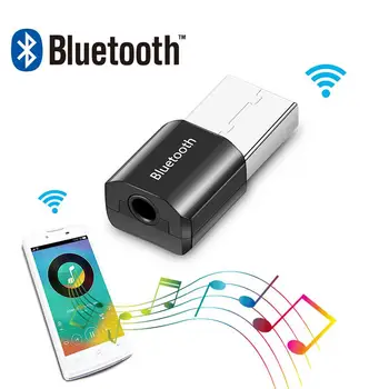 Mini Bluetooth Audio (zvok Bluetooth AUX Avto Sprejemnik Adapter 3,5 mm Brezžični Prenosni Zvočniki Glasbeni Sprejemnik USB Za Zvočnik Slušalke Sprejemnik
