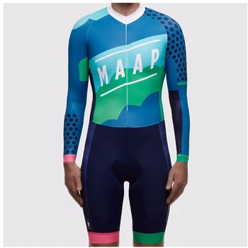 MAAP 2021 men ' s pro team poletje skinsuit long sleeve kolesarjenje jersey set ropa ciclismo hombre biker hlače triatlon MTB oblačila