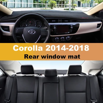 Avto armaturne plošče Izognili Svetlobe Pad Instrument Platformo Kritje Preproge Preproge LHD Za Toyota Corolla E150 E180 2006-2016 2017 2018
