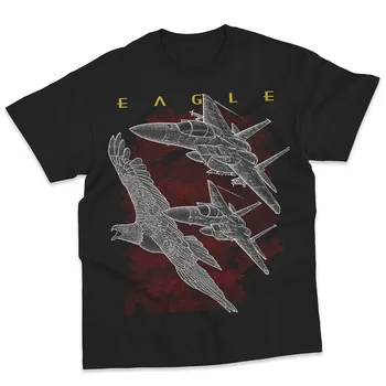 Kreativna Zasnova F-15 Eagle Morf T-Shirt. Poletje Bombaža, Kratek Rokav, O-Neck Majica Mens Novo S-3XL