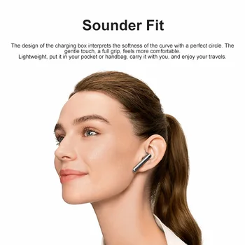 Pred prodajo Nov Prihod HUAWEI FreeBuds 4 TWS Slušalke Bluetooth polodprti aktivno zmanjševanje hrupa 2.0, Visoka ločljivost, kakovost zvoka