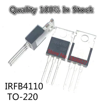 10PCS/VELIKO IRFB4110PBF IRFB4110 TO220 B4110 NA-22 0 MOS FET Tranzistor, ki je Na Zalogi