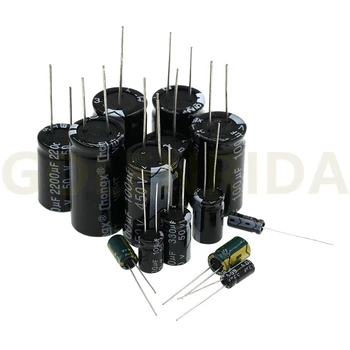 50PCS Elektrolitski kondenzator 50V22uF 5*11 mm aluminij elektrolitski kondenzator 22uf 50v