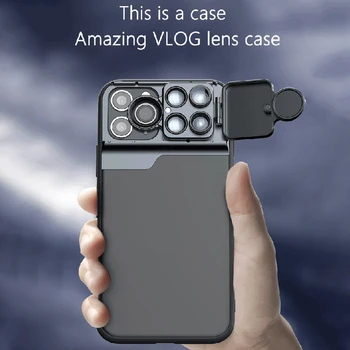 Multi Telefon Objektiv Kamere za iPhone 12 s Telefona Primeru 10X 20X Makro 180° Fisheye Objektiv Filter CPL 2X Telefoto Objektiv