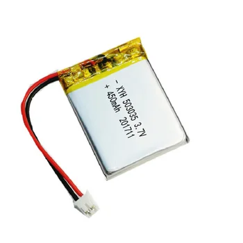 3,7 V Lipo celic 503035 450mah Litij-Polimer Baterija za Polnjenje Za MP3, MP4, GPS bluetooth slušalke DVD LED Žarnica E-knjigo