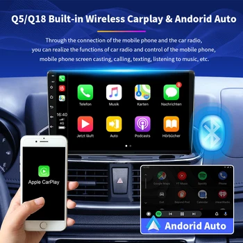 Stereo avtoradia Za Subaru Outback 2010 2011 2012 2013 Avdio Android Auto Carplay Zaslon na Dotik Igralca 2din GPS Navigacija