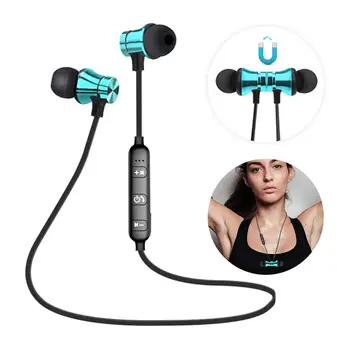 Bluetooth Slušalke Šport, Prostoročno, Slušalke, Brezžične slušalke so Magnetni Slušalke Za IPhone Huawei Honor Samsung Redmi Xiaomi