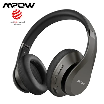 Mpow H20 Prenosne Brezžične Slušalke Bluetooth 5.0 Hi-Fi Stereo Zložljive Slušalke z CVC8.0 šumov Mikrofona&30Hrs Dolžina