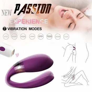 Brezžični Vibrator Odraslih Izdelek Za Pare, USB Polnilne Dildo G-Spot U Silikonska Stimulator Vibratorji Sex Igrača Za Žensko xxx