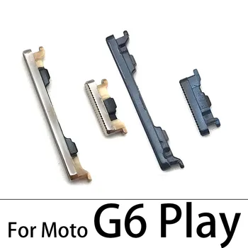 100 kozarcev/veliko， Gumb Power + Volume Strani Gumb Za Motorola Moto G6 G7 G8 G9 Plus Igraj Power Eno Vizijo Dejanje