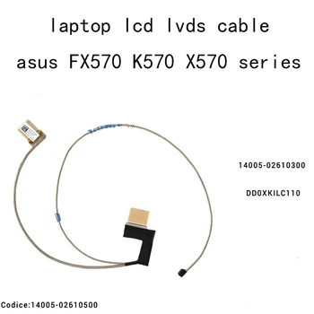 LCD LVDS FHD Kabel Za Asus K570 K570D K570DD K570U UD K570Z ZD DD0XKILC100 DD0XKILC110 Zaslon Ploski KABEL 1920*1080 30 zatiči