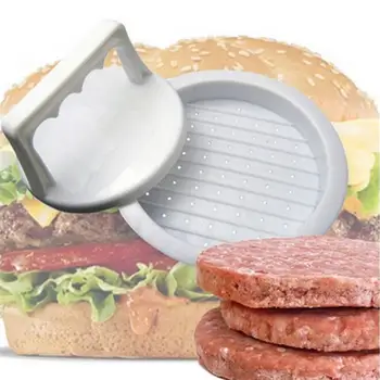 Okroglo Obliko Hamburger Pritisnite Živilskih Plastičnih Hamburger Meso Goveje Žar Burger Pritisnite Patty Maker Plesni Plesni Kuhinja Orodja