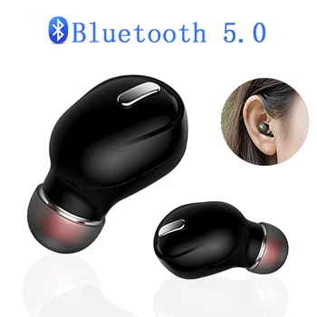 ZUTA X9 Mini 5.0 Bluetooth Slušalke Šport Gaming Slušalke z Mikrofonom Brezžične slušalke Prostoročne Stereo Čepkov Za Vse Telefone