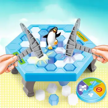 Otrok Otrok Shrani Penguin Ice Blok Breaker Past Igrače Smešno Starši-Otrok, Interaktivne Table Igre Stranka Igrače Stres Razbremenilna Dekor