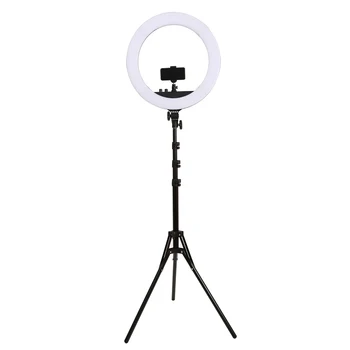 18 inch 55w LED Obroč Svetlobe Kamero Telefona, Fotografije Obroč za Svetilko Z Stojala Stojalo APP Nadzor Za fotografiranje ličila video Portret