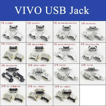 OPPO VIVO X1/3/5L/6L X3T/X7/X6PLAY/X9/X5MAX/X20 X9plus Y55 Y71 Y85 Y67 X21i 5PIN Micro USB za Polnjenje Dock Vtičnice Priključite Priključek PCB