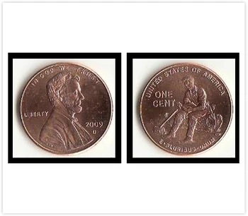 ZDA 1 Cent Ameriki Kovancev Dekor Novo Izvirno Kovanec je UNC Spominska Izdaja Realno