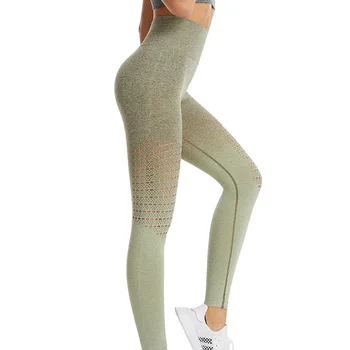 Fitnes Legging Super Stretchy Votlih iz Telovadnice legging Ženske Nemoteno Vadbo Dokolenke Seksi Oblačila Vaja Jeggings